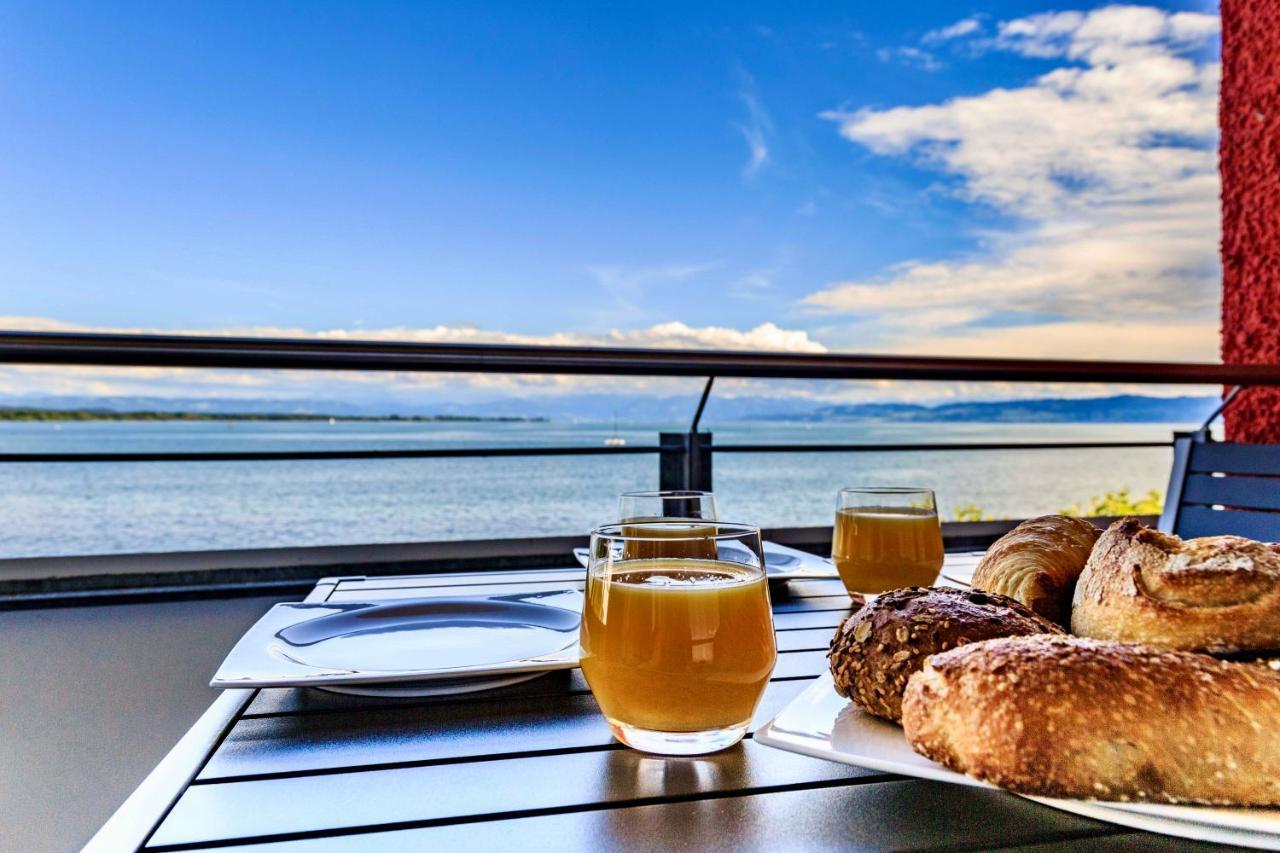 Lakeside Direkt Am Bodensee Mit Privatstrand, Atemberaubender Seesicht Und Parkplatz Apartment *